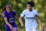 热身赛：勒沃库森女足3-2安德莱赫特女足，沈梦露替补出场