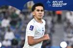 U17亚洲杯决赛-9人乌兹别克斯坦2-0沙特夺冠 乌兹别克半场2红